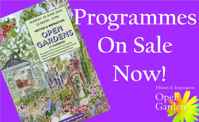 Programmes on sale now!